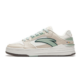 Кроссовки Anta Street Naughty Skateboarding Shoes Men Low-top Chalk White/Parchment White/Hydrogen Green, зеленый 112438052-12 | chalk white/parchment white/hydrogen green