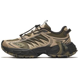 Кроссовки Anta Star Moon 2 Chunky Sneakers Men Low-top Jungle Green/Charcoal Grey, зеленый 912438811-5 | jungle green/charcoal grey