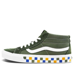 Кроссовки sk8-mid reissue dark green Vans, зеленый vn0a391f2bn | dark green