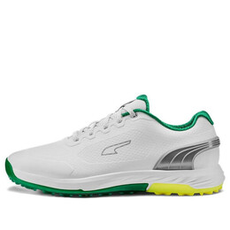 Кроссовки alphacat nitro 'white green yellow' Puma, белый 378692-01 | puma white/archive green/yellow burst