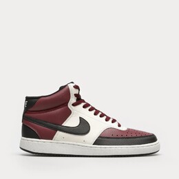 Кеды высокие Nike Court Vision Next Nature, бордовый 485164 | bordowy