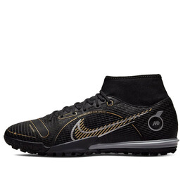 Кроссовки mercurial superfly 8 академия tf Nike, черный dj2878-007 | black/gray