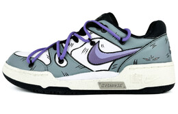 Мужские кроссовки для скейтбординга Full Force с низким верхом Geode Teal/Purple Ink/Total Orange/Jade Ice Nike fb1362-101(team45-龙珠系列弗利沙) | steel blue