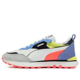 Кроссовки future rider vintage 'future vintage - white elektro purple' Puma, белый 387672-07 | white/blue/pink
