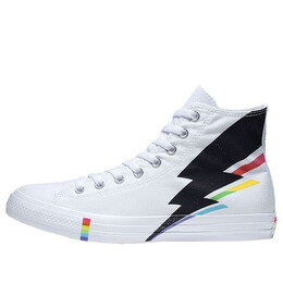 Кроссовки chuck taylor all star high 'pride lightning bolt' Converse, белый 165715c | white