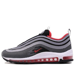 Кроссовки air max 97 ultra '17 'red orbit' Nike, черный 918356-010 | black/red orbit-wolf grey