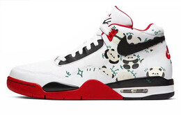 Кроссовки Nike Flight Legacy Vintage Basketball Shoes Men High-top White/red, красный bq4212-100(team10-惬意熊猫) | red