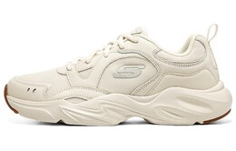 Кроссовки мужские массивные низкие бежевые Skechers 237433-ofwt