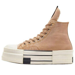 Кроссовки x drkshdw dbl drkstr overdye chuck 70 high top 'tan white' Converse, бежевый a06756c | tan/white