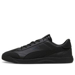 Кроссовки club 5v5 nubuck 'black grey' Puma, черный 396563-01 | black/black/strong grey