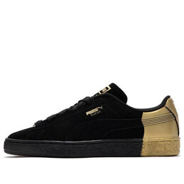 Кроссовки suede dance crew 'black gold metallic' Puma, черный 398306-01 | black/gold metallic