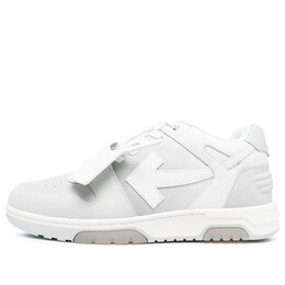 Кроссовки out of office low-top sneaker 'white grey' Off-White, белый omia189s23lea0020501 | white/grey