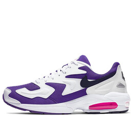 Кроссовки air max 2 light og Nike, белый ao1741-103 | white/black-court purple-hyper pink