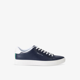 Кроссовки из кожи в полоску Rex Paul Smith, синий r03922788 | navy