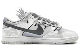 Кроссовки Nike Dunk Skateboard Shoes Men Low-Top Gray dv0831-101(team16-白凤吟飞男款灰白)
