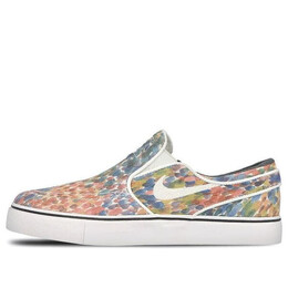 Кроссовки zoom stefan janoski slip premium Nike, белый 833582-101 | white/black