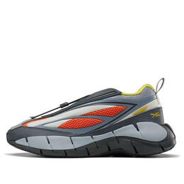 Кроссовки cottweiler x zig 3d storm hydro 'river rapids pack - meteor grey swag orange' Reebok, серый g55684 | gray/orange/yellow