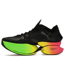 Кроссовки fastroid nitro 'futrograde' Puma, черный 379068-01 | black/green gecko