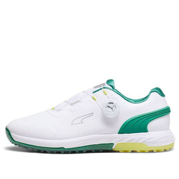 Кроссовки alphacat nitro disc golf ' white archive green yellow burst' Puma, белый 378920-01 | puma white/archive green/yellow burst
