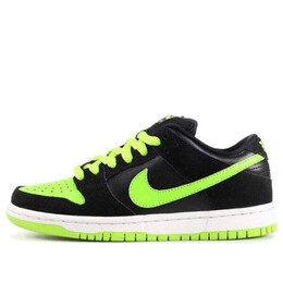 Кроссовки sb dunk low pro Nike, черный 304292-019 | black/chartreuse