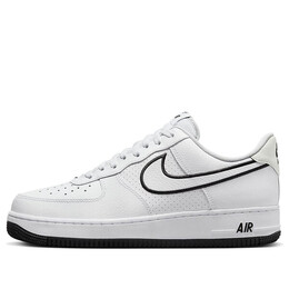 Кроссовки air force 1 '07 'embroidered swoosh - white black' Nike, белый fj4211-100 | white/black/photon dust
