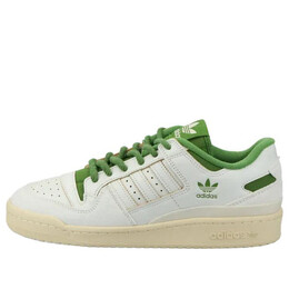 Кроссовки оригиналы форум 84 низкий кл Adidas, белый fz6296 | white/green
