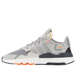 Кроссовки ночные джоггеры Adidas, серый db3361 | grey/orange