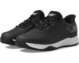Кроссовки Skechers Skechers Pickleball Slip-ins Relaxed Fit: Viper Court Reload, цвет Black/White 9948235 | black/white
