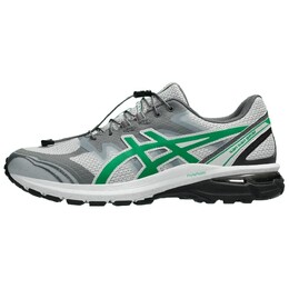 Кроссовки San San Gear X GEL TERRAIN мужские низкие серо-зеленый Asics 1203a527-020 | white gray green