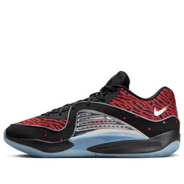 Кроссовки кд 16 эп Nike, черный dv2916-004 | black/metallic silver/bright crimson/thunder blue
