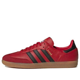 Кроссовки самба команда Adidas, красный hq7031 | team power red/core black/gum