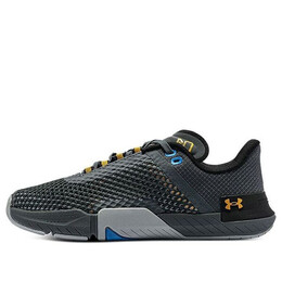 Кроссовки tribase reign 4 'pitch grey black' Under Armour, серый 3025052-104 | gray/blue