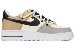 Мужские кроссовки для скейтбординга Nike Air Force 1 Low, Grey/Brown cw2288-111(team160-玉龙染墨) | grey/brown