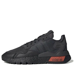 Кроссовки ночные джоггеры Adidas, черный fv3618 | core black/carbon/hi-res red