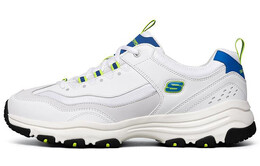 Кроссовки мужские I-Conik Chunky с низким верхом белого/синего цвета Skechers 8790091-wblu