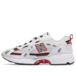 Кроссовки 827 New Balance, белый ml827aab | white/black/red