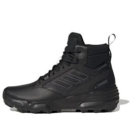 Кроссовки terrex unity leather mid rain.rdy Adidas, черный gz3325 | black