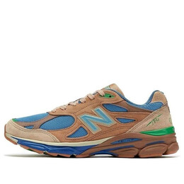 Кроссовки x joe freshgoods 990v3 сделано в сша New Balance, коричневый m990jg3 | brown/sky blue/green