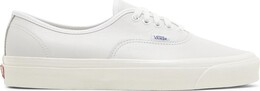 Кроссовки Vans Authentic 44 DX Anaheim Factory - True White Leather, белый vn0a54f2104 | white
