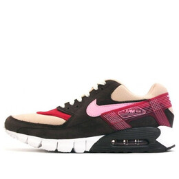 Кроссовки dqm x air max 90 current huarache prm 'bacon' Nike, мультиколор 375576-261 | overcast/perfect pink/dark cinder