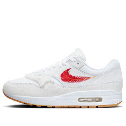 Кроссовки air max 1 'the bay' Nike, белый fj4451-100 | white/university red