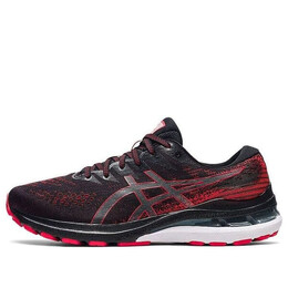 Кроссовки гелевые kayano 28 шириной 4е Asics, черный 1011b191-002 | black/red