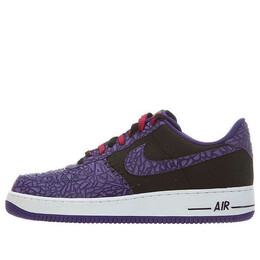 Кроссовки Air Force 1 Nike, черный 488298-025 | black/court purple