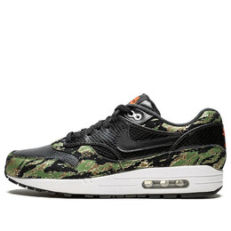 Кроссовки air max 1 prm Nike, черный 512033-003 | black/black-chlorophyll-org blz