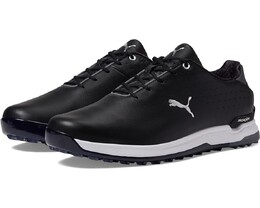 Кроссовки Puma Proadapt Alphacat Leather Golf Shoes, цвет Puma Black/Puma Silver 9825697 | puma black/puma silver