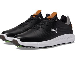 Кроссовки Puma Ignite Articulate Leather Golf Shoes, цвет Puma Black/Puma Silver 9825709 | puma black/puma silver