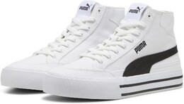 Кроссовки Puma Court Classic Vulc Mid, цвет Puma White/Puma Black 9971597 | puma white/puma black