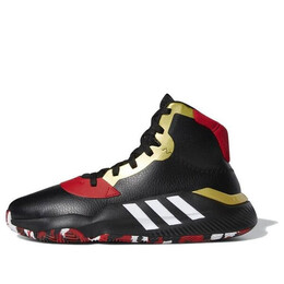 Кроссовки pro bounce 2019 Adidas, черный eh2394 | core black/cloud white/scarlet