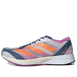 Кроссовки adizero adios 7 Adidas, серый gx6647 | gray/blue/purple