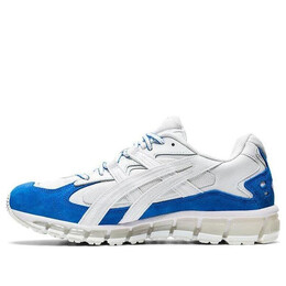Кроссовки гелевые kayano 5 360 синий Asics, белый 1201a053-100 | white/blue